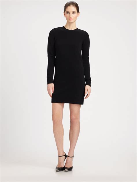 michael michael kors wool and cashmere sweater dress|Michael Kors scoop neck jumpers.